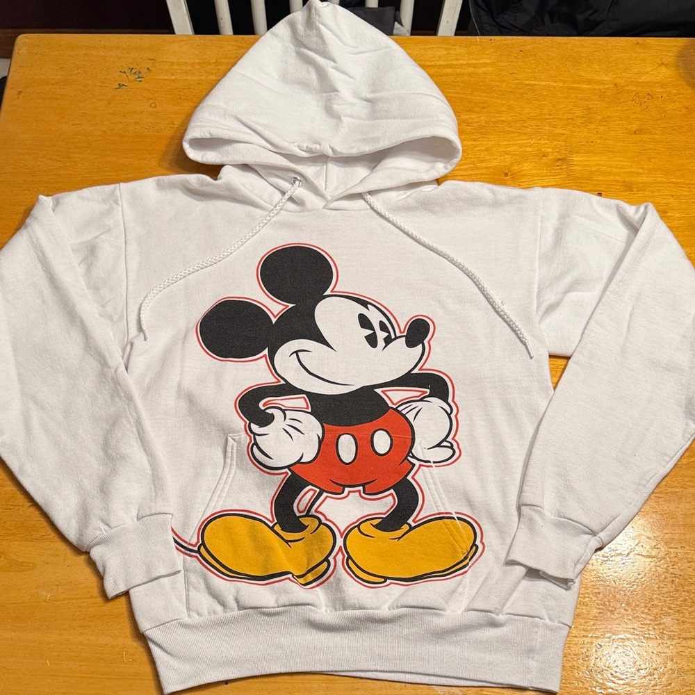 Disney Parks authentic original Mickey Mouse hoodie. Size  Small